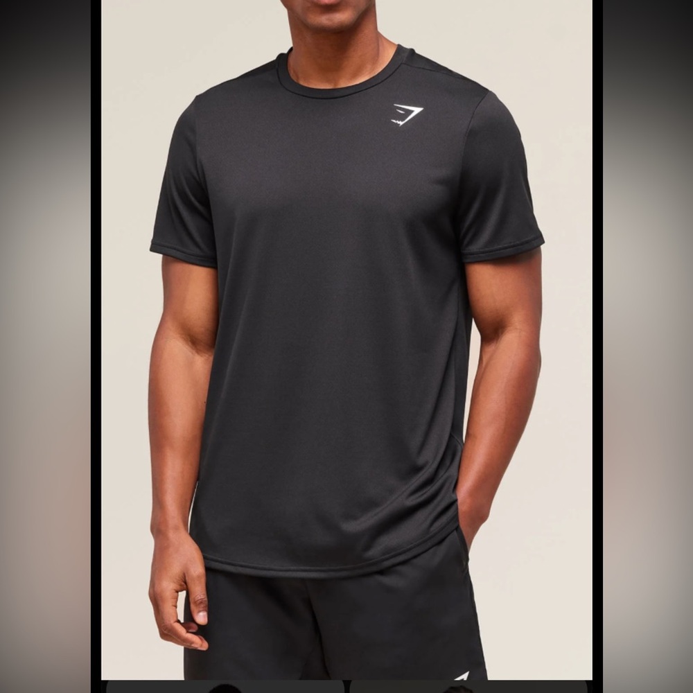 Gymshark Black Short Sleeve Tee